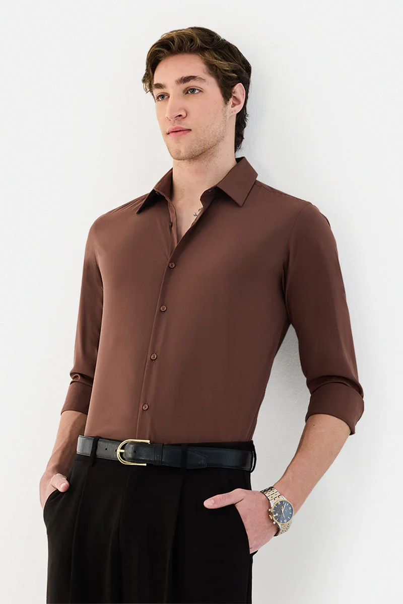 SNITCH Luxe Slim Fit Shirt
